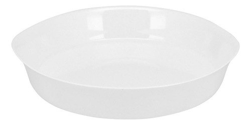 Molde para hornear Luminarc Smart Cuisine de vidrio templado blanco de 2,2 litros
