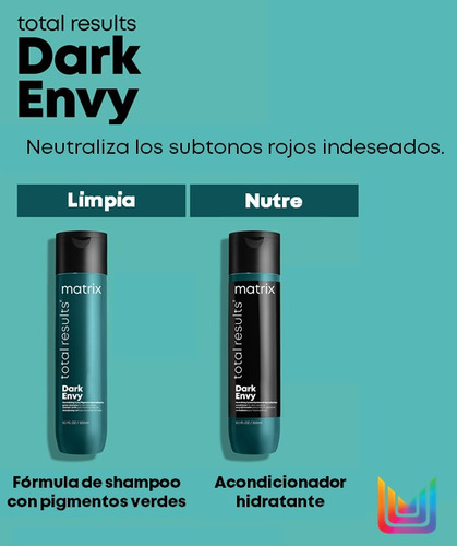 Imagen 4 de 5 de Acondicionador Dark Envy 300ml Total Results Matrix