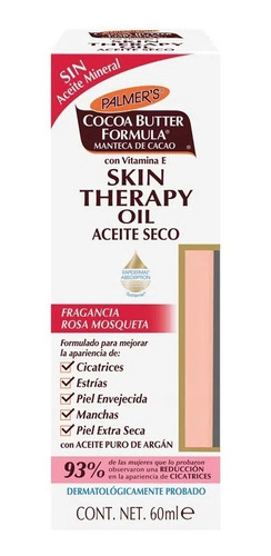 Skin Therapy Oil Palmer´s Aceite Seco 60 Ml