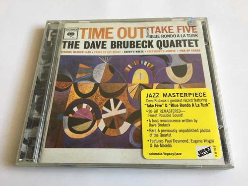 The Dave Brubeck Quartet Time Out Cd Importado Usa