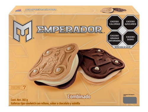 Galletas Emperador Gamesa Sabor Combinado 382g