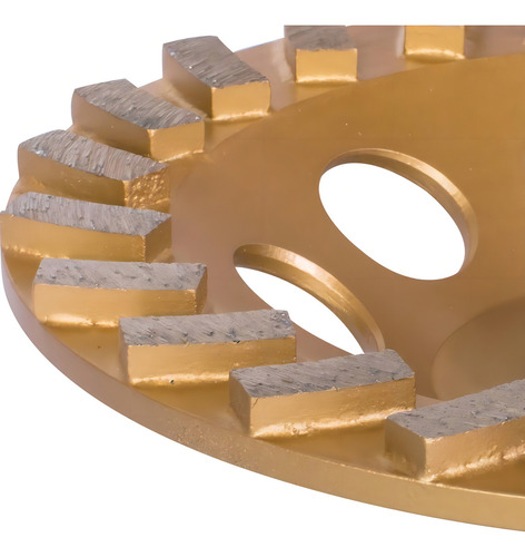 Makita A-96425 - Rueda De Copa De Diamante Antivibración, 24 Segmentos, 7 Pulgadas