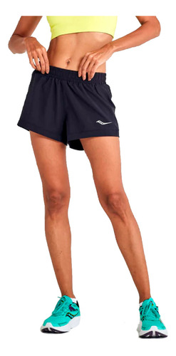 Short Saucony Outpace 3' Running Training Mujer 