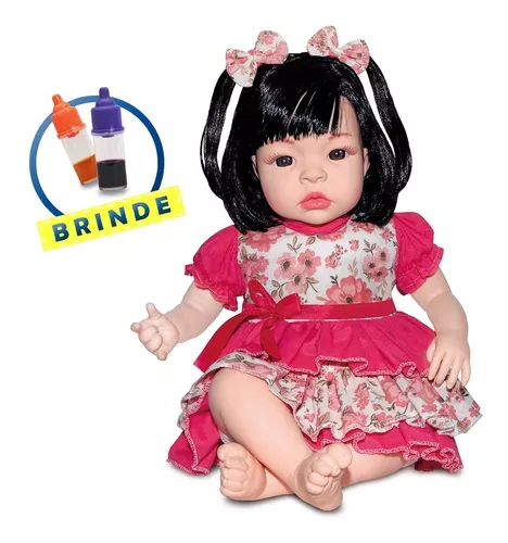 Boneca Tipo Bebe Reborn Barato Sid-nyl