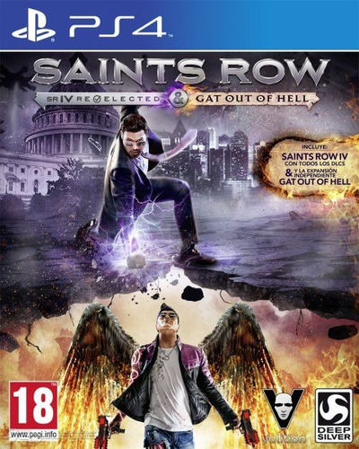 Saints Row Iv Reelect Gat Del Infierno Juego Ps4 Original