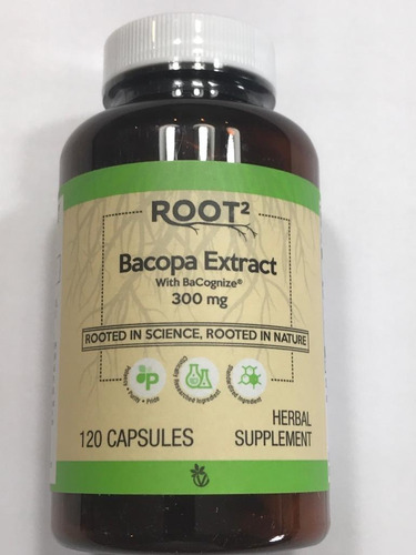 Bacopa Monnieri (bacognize)-300mg-120 Cps. Importado