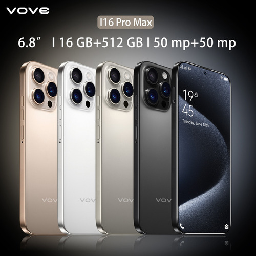 I16 Pro Max Smartphone Dual Sim 512gb+16gb Andriod 14 Gran