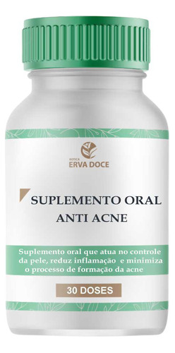 Suplemento Antiacne 30 Doses