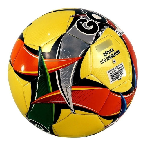 Imagen 3 de 3 de Balón Fútbol Nº 5 Golty Fusión Deporte Uso Recreativo Cosido