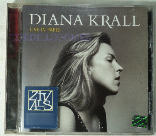 Cd Diana Krall Live In Paris 2002 