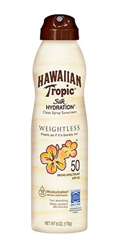 Hawaiian Tropic Protector Solar En Spray Spf 50 6 Oz