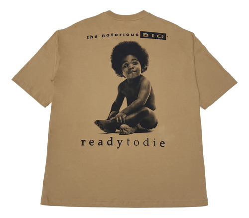 Remera Oversize Ready To Die B.i.g