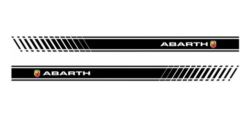 Adesivo Emblema Faixa Lateral Fiat Stilo Abarth Stilo27