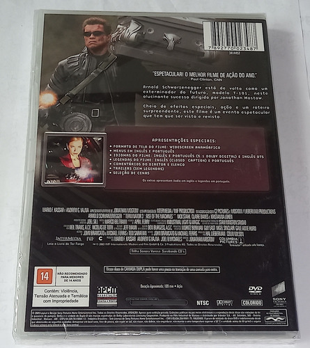 Dvd O Exterminador Do Futuro 3: (original/lacrado)