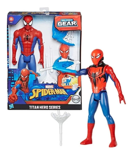 Marvel Spiderman Titan Hero Blast Gear Hasbro Playking | Envío gratis