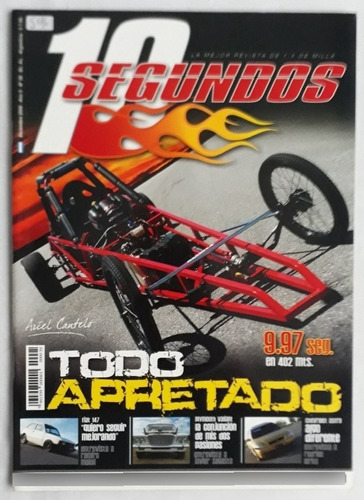 Revista 10 Segundos 1/4 De Milla N° 58 Año 2008 Fs