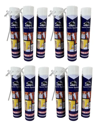 comprar Espuma Expansiva Poliuretano Sellador 750ml Caja 12 Unidades