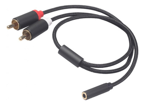 Cable Hembra A 2 Rca Macho, 3 Piezas