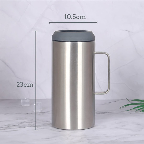Termo Porta Cerveza 2 En 1 De 1.2l,enfriador De Cerveza