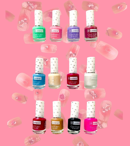 Esmalte Para Uñas 24 Colores Hermosos Secado Normal Multicolor