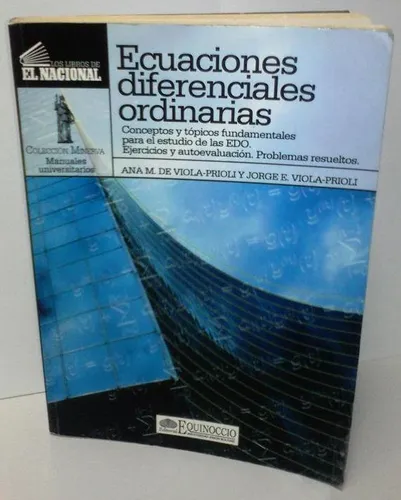 comprar Ecuaciones Diferenciales Ordinarias 