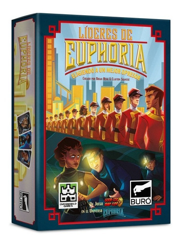 Lideres De Euphoria Juego De Mesa Cartas Buro - Magic Z