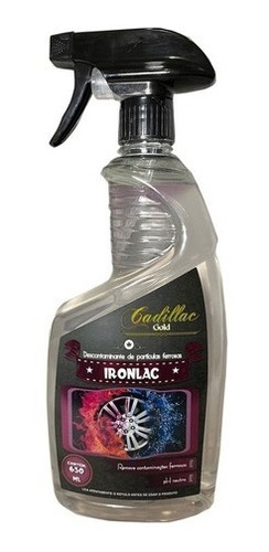 Descontaminante Ferroso Limpa Rodas Ironlac Cadillac 650ml *