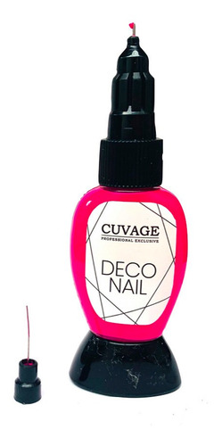 Imagen 2 de 4 de Esmaltes Con Pincel Liner Doble Punta Deco Nail Dibujos
