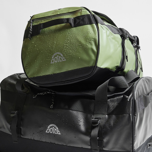 Bolso Camp 100 Litros Negro Doite Color Gris