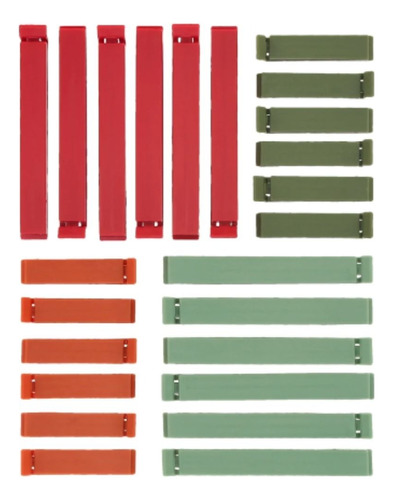 Clips Par Bolsas De Sellado Fácil Para Conservación 