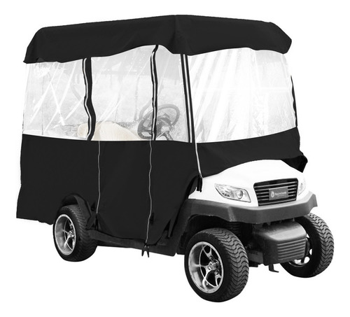 Vevor 4 Pasajeros Cubierta Del Carro Golf Recinto Enrollable