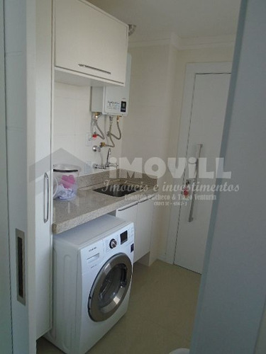 Apartamento Mobiliado E Bem Localizado 03 Suítes E 02 Vagas De Garagem Privativas - 3455_1