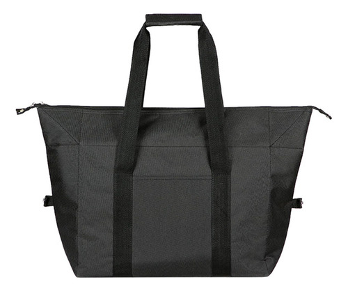 A Bolso Del Refrigerador Del Diseño Plegable Negro L
