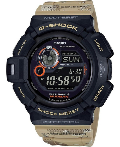 Reloj Casio G-shock Mudman Gw-9300dc-1  - 100% Original