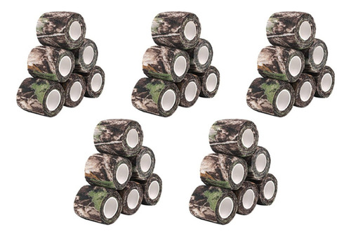30 Roll Camouflage Tape Scope Wrap Camo Stretch Band 1