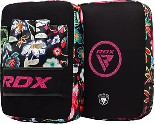 Rdx Women Boxing Pads Focus Mitts, Ladies Flora Skin Hook