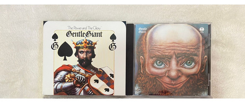 Combo The Power And The Glory + Gentle Giant Blu-ray + 2 Cd (Usado)