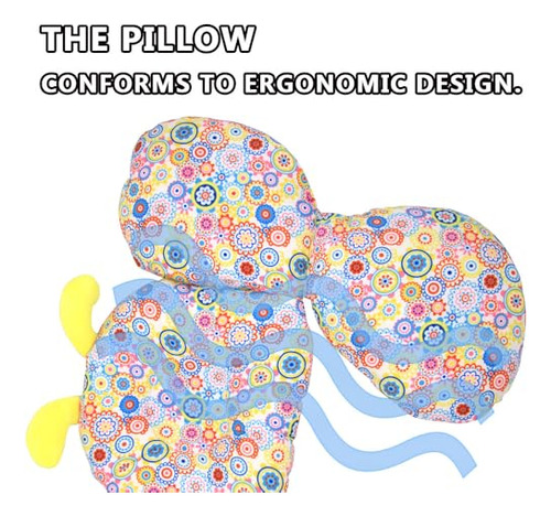 Almohada De Viaje Para Bebé Jitejoe, Almohada De Apoyo Para