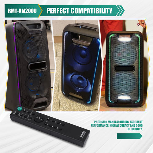 Control Remoto De Repuesto Crystally Para Altavoz Rmt-am200u