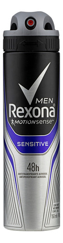 Antitranspirante em aerossol Rexona Sensitive Men Motionsense 150 ml