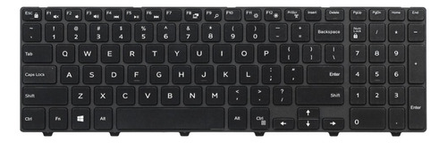 Godshark - Teclado De Repuesto Para Dell Inspiron 15 3000 Series 3541 3542 3543 3552 3553 3558 3559,15 5000 Series 5542 5543 5545 5547 5548 55555552 555552 555555 5558 5559, 17 5000 Series 5748 5749