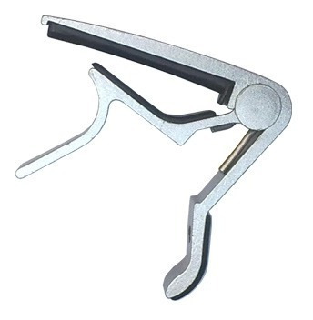 Capotraste / Braçadeira Guitarra Violão - Prata - Cp591