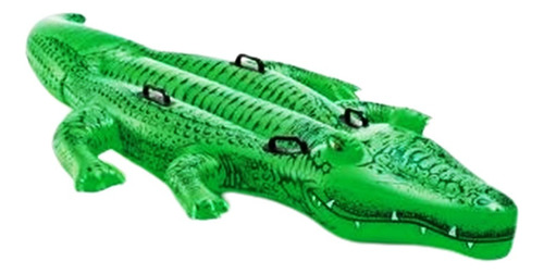 Cocodrilo Inflable Piscina Alberca Verde Flotador Infantil