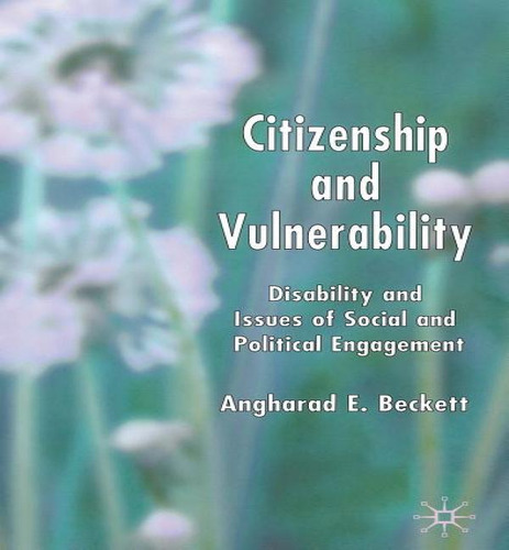 Libro Citizenship And Vulnerability : Disability And Issu...