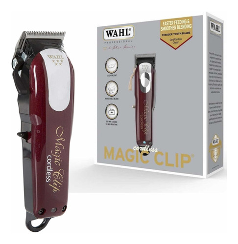 Cortadora Wahl Magic Clip Cordless, Máquina Wahl Profesional