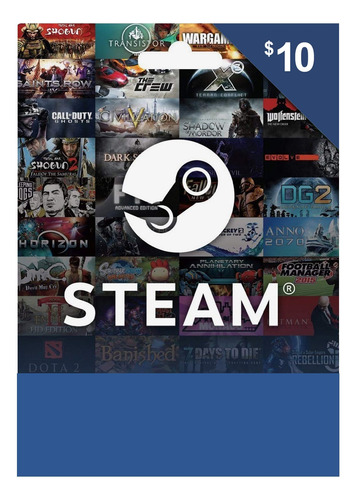 Steam 10 Tarjeta De Regalo Codigo Digital Original