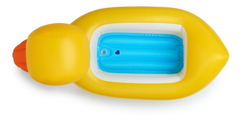 Imagen 8 de 10 de Bañera Para Bebe Munchkin Inflable Pato White Hot