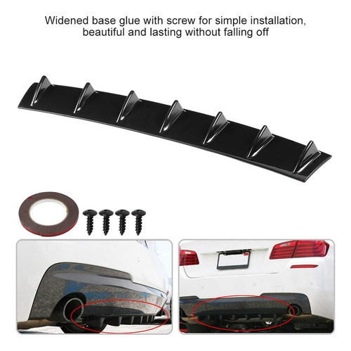 Difusor De Parachoques Trasero Universal Para Coche