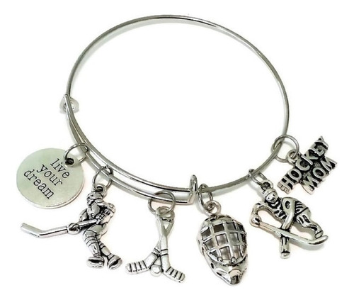 Kits Pulsera Kiss Hockey, Joyas De Hockey, Pulsera De Mamá D