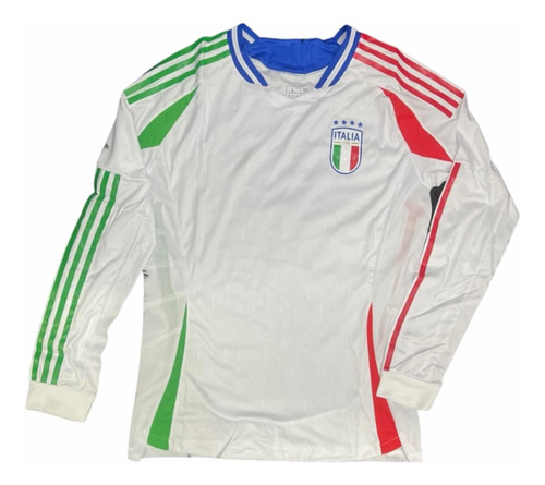 Jersey Playera Manga Larga Italia 2024/25 Eurocopa